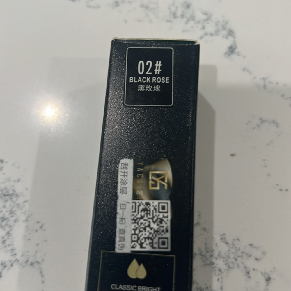 Yacaisi Black Rose Lipstick, Red cherry healthy lipstick, new, Classic Bright, - Picture 2 of 5